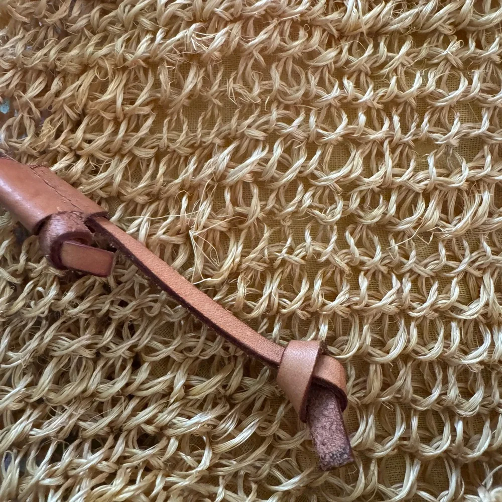 Yellow and Brown Hobo Bag with Spiral Design